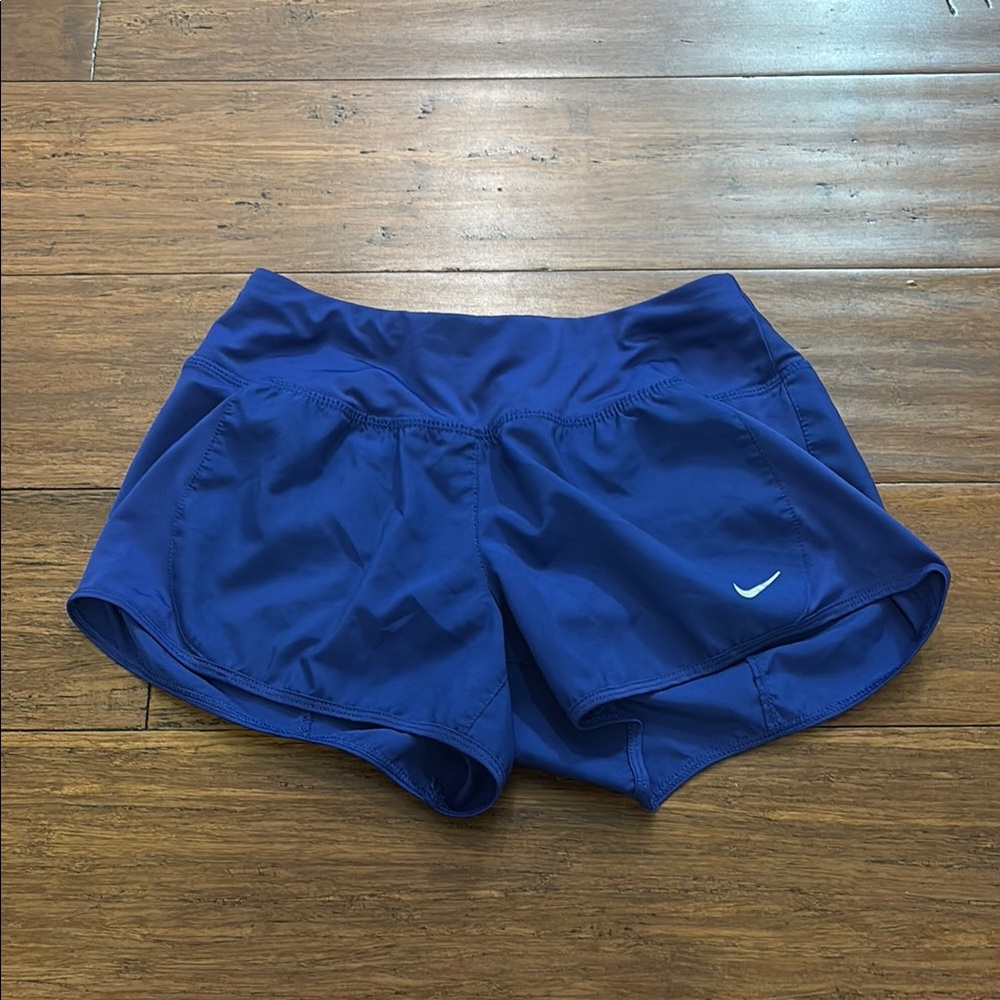 Women's Blue Athletic Shorts